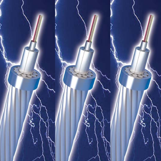 Lightning Resistant Central Stainless Steel Tube OPGW with Compressed Wires-High Voltage Transmission Line Protection-Suitable for Extreme Environments