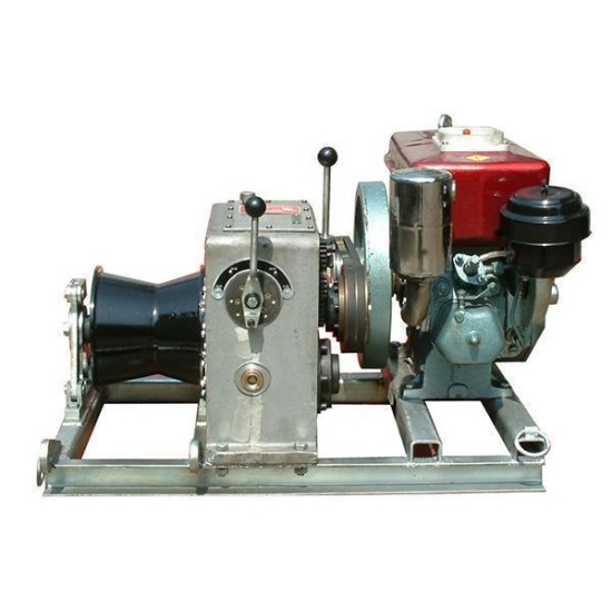 Diesel Engine Powered Winch JJC-30 & Global DieselGrip Winch - High-Performance Diesel Engine Powered Winch