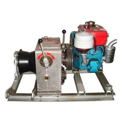 Diesel Engine Powered Winch JJC-30 & Global DieselGrip Winch - High-Performance Diesel Engine Powered Winch