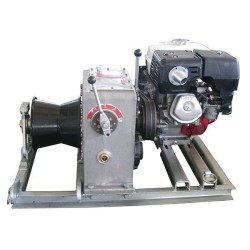 Gasoline Engine Powered Winch JJQ-30-B & Comprehensive PetroLiftTech - Engineered for Efficient Winching Operations