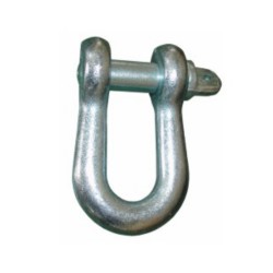 High Strength Shackle GXK-1-Lifting High Strength Shackle-U-Bolt Shackle-D-Ring Shackle-Made of High-Strength Steel-Suitable for Various Lifting Operations