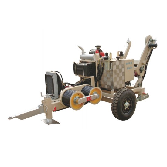 Steel Wire Rope Hydraulic Traction Machine-Hydraulic Traction Equipment-Tension Testing Equipment-Tension Control Equipment-Construction Traction