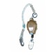 Safety Harness Wire Rope Falling Protector-Personal Fall Arrest System-Full-Body Safety Harness-High-Altitude Work Safety Equipment-Suitable for Various Environments