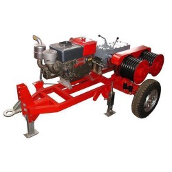 Three Tons  Five Tons Dual-Bull Wheel Winch JJCS-30-Three to Five Tons Towing Capacity-Heavy-Duty Rescue Winch-High-Load Winch-Suitable for Agriculture and Construction