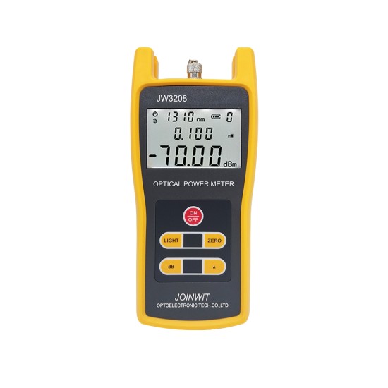 JW3208 Handheld Fiber Optic Network Tester & Comprehensive FiberNet Audit - Engineered for Accurate Fiber Network Testing