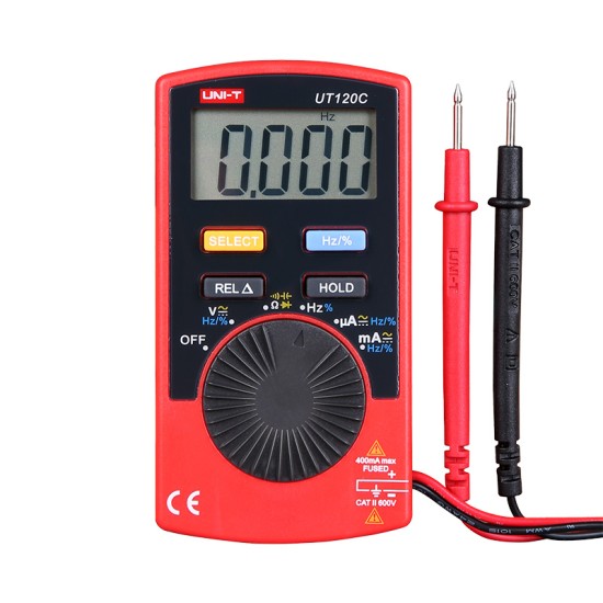 UT120 Series Pocket Size Digital Multimeters-Pocket Size Multimeters-Portable Digital Measuring Tools-Compact Electrical Testing Equipment-Electrical Engineer's Tools