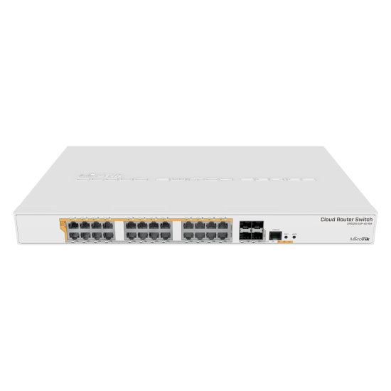 28 independent port switch CRS328-24P-4S+RM-Advanced Network Switch-Enterprise-Class Switch-High-Speed Data Transfer Switch-Switch Traffic Management