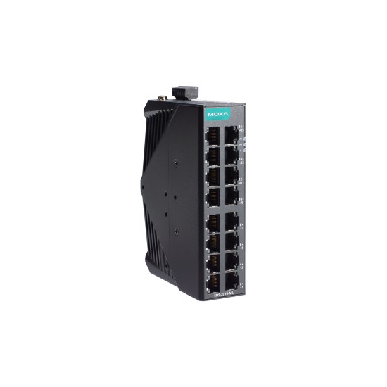 Ethernet Switch EDS-2016-ML Series, Industrial type,16 port interface & Universal IndustriNet 16 - Commercial and Industrial Ethernet Solution