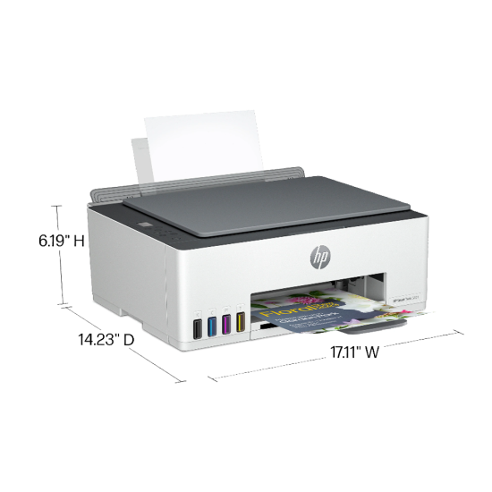 HP Smart Tank 5101 All-in-One Printer & Universal HP PrintPower 5101 - Powerful Printing and Scanning Solution