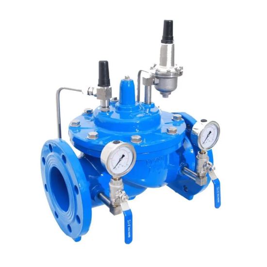 ANSI 150lb JIS 10k pn16-pn64 304 316 WCB hydraulic water level control Adjustable pressure  200X Relief valve