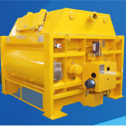 Small double horizontal axis commercial concrete mixer-Commercial Concrete Mixing Equipment-High-Efficiency Concrete Mixing-Construction Site Mixer