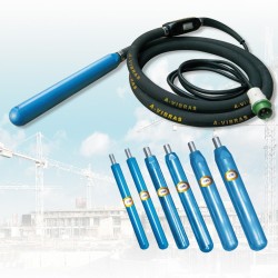 ZDN small diameter direct connected high frequency vibrating rod-Concrete Vibration Rod-Industrial Vibration Machine-Construction Site Vibrator